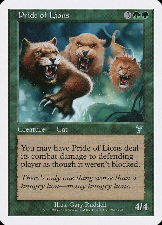 Pride of Lions (7ED-261)