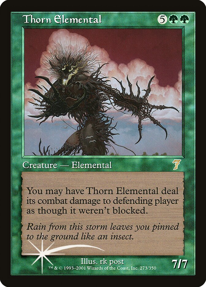 Thorn Elemental (7ED-273★) (Foil)