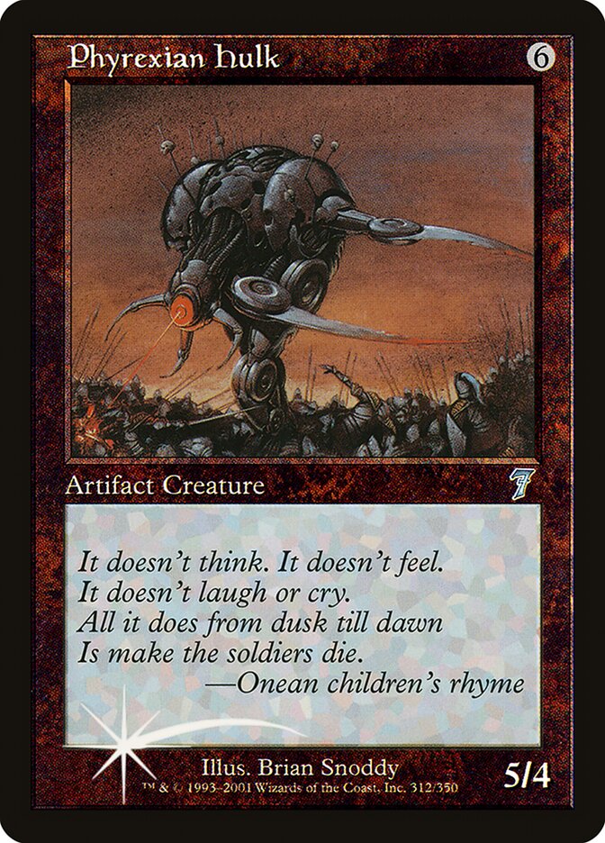 Phyrexian Hulk (7ED-312★) (Foil)