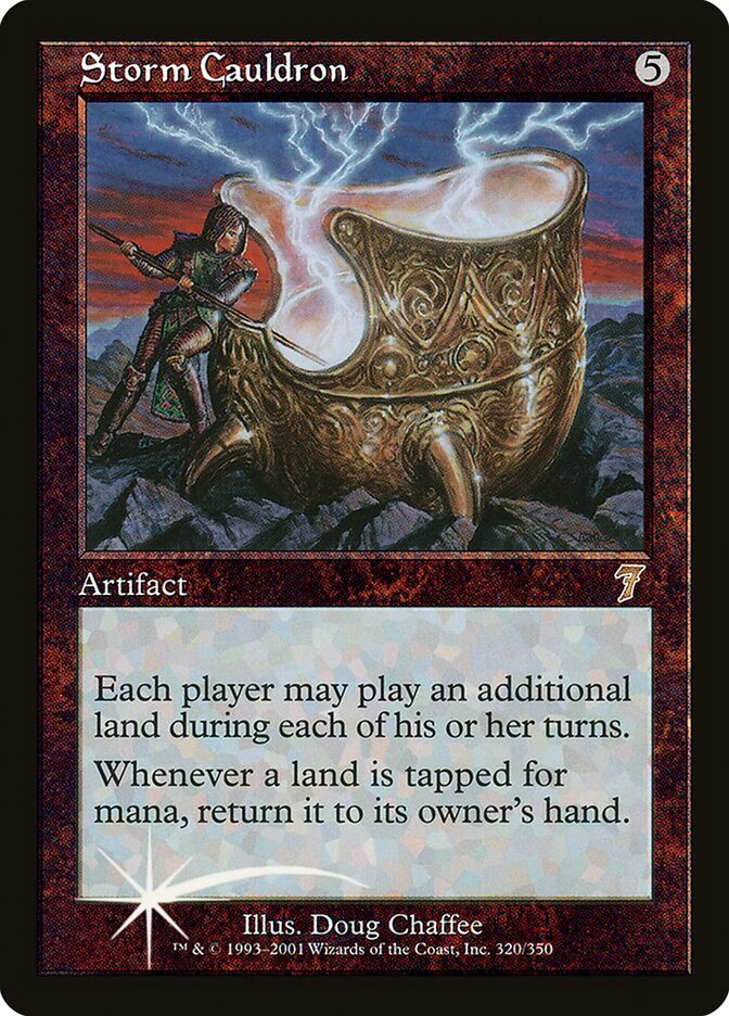 Storm Cauldron (7ED-320★) (Foil)
