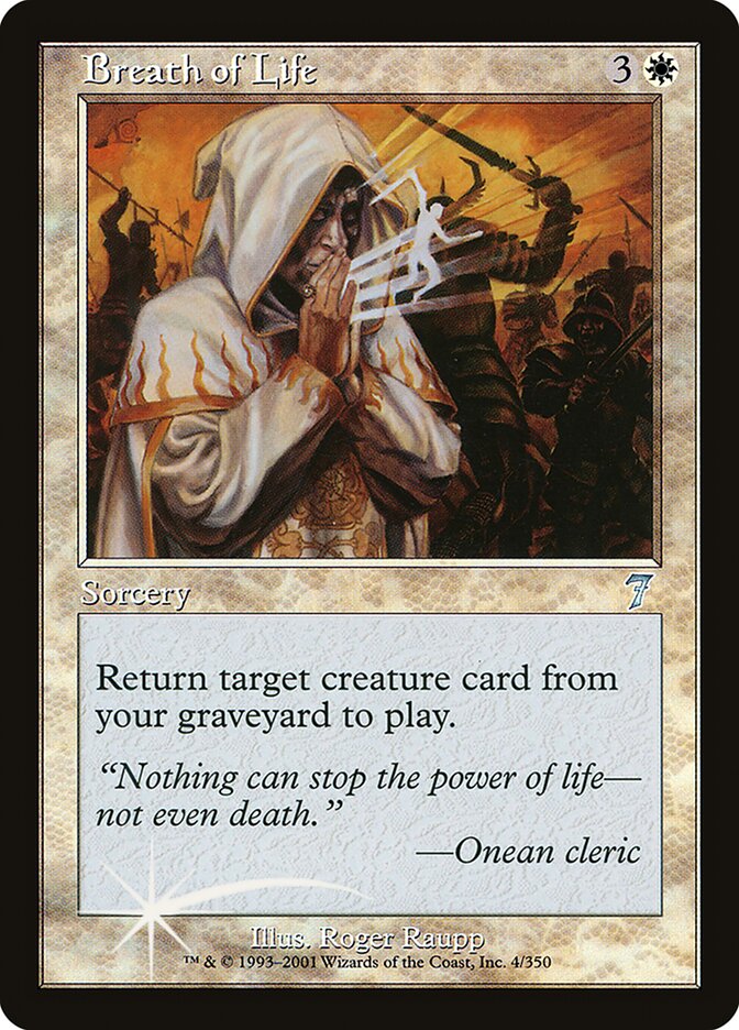 Breath of Life (7ED-004★) (Foil)
