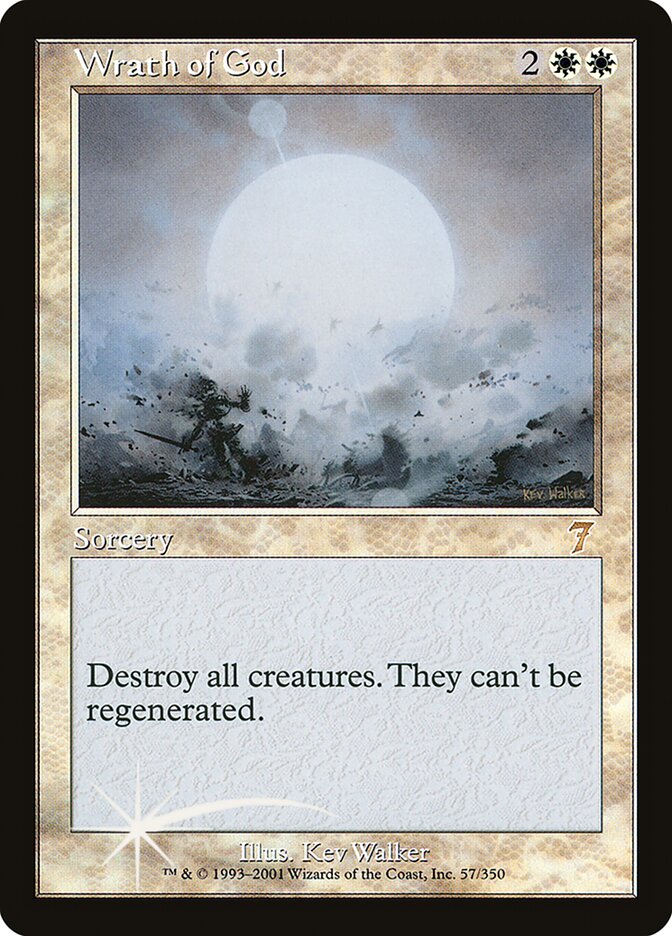 Wrath of God (7ED-057★) (Foil)