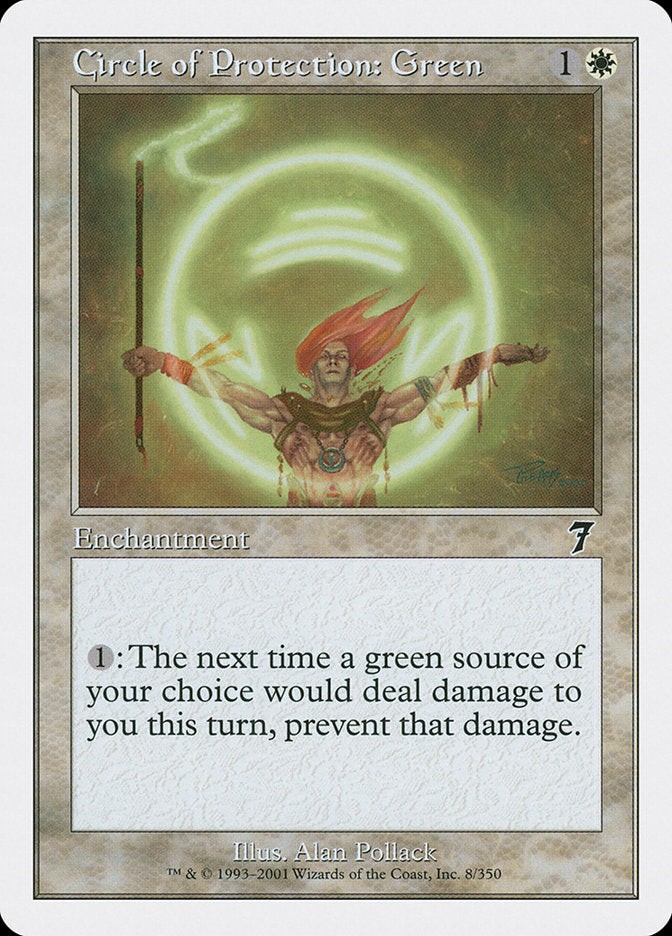 Circle of Protection: Green (7ED-008)