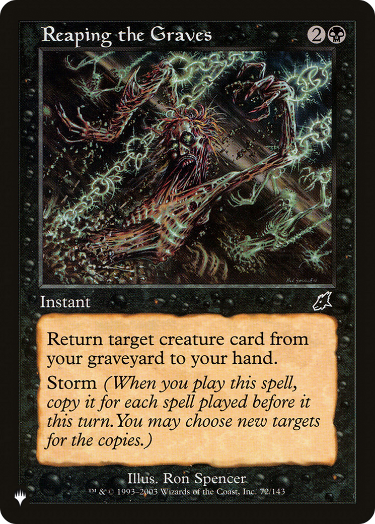 Reaping the Graves (LIST-SCG-72)