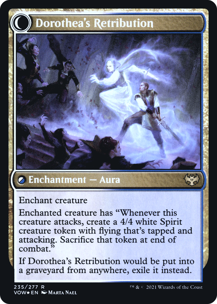 Dorothea, Vengeful Victim // Dorothea's Retribution (PRE-235S) (Foil)