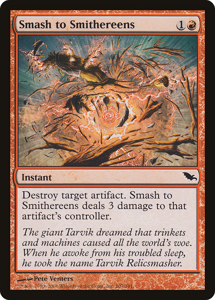 Smash to Smithereens (SHM-107) (Foil)