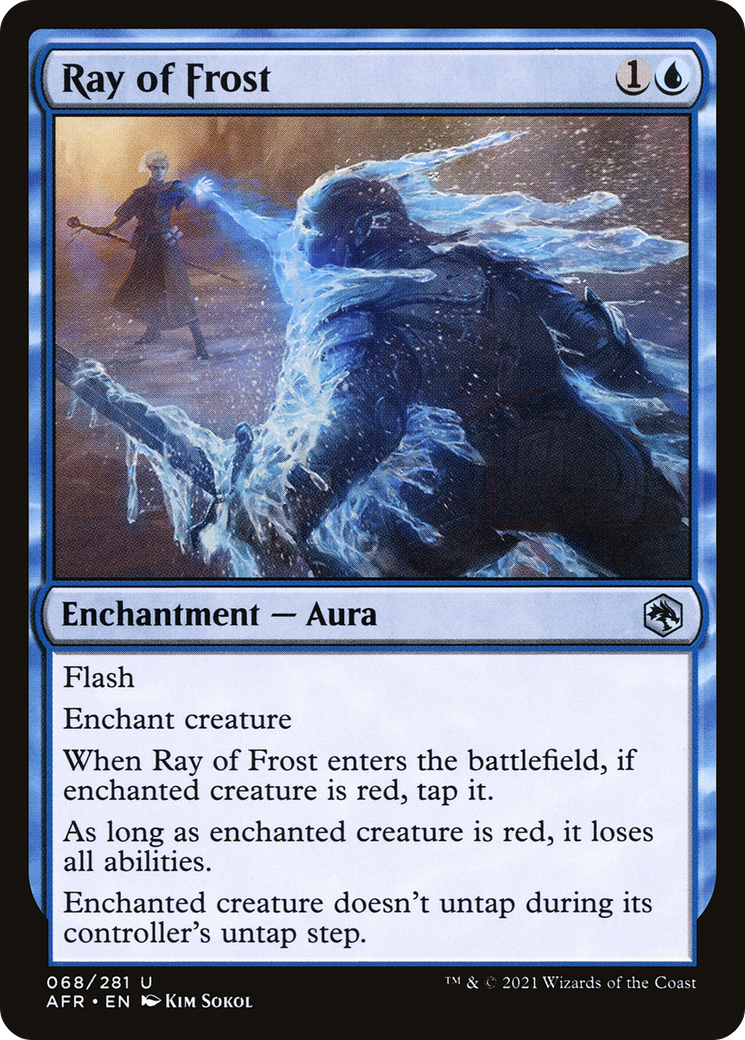 Ray of Frost (AFR-068) (Foil)