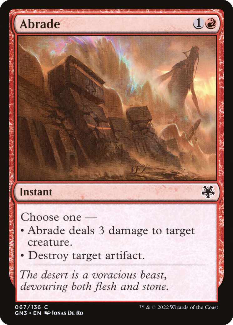 Abrade (GN3-067)