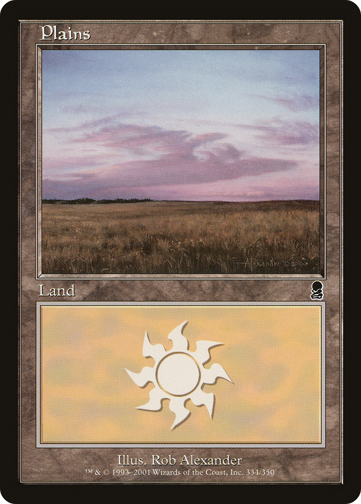 Plains (ODY-334) (Foil)