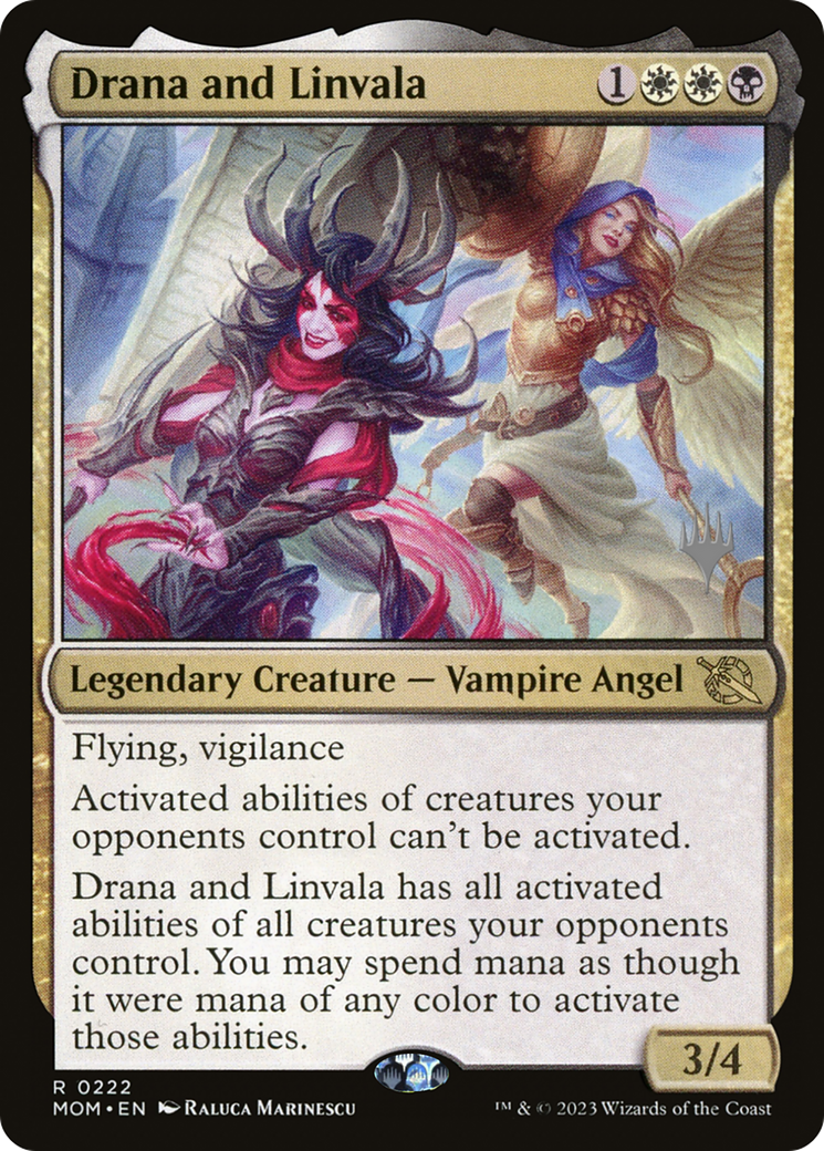 Drana and Linvala (PPMOM-222P) (Foil)