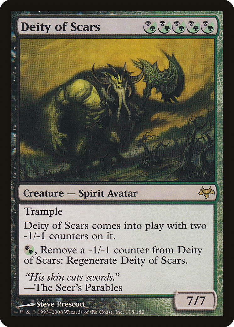 Deity of Scars (EVE-118) (Foil)
