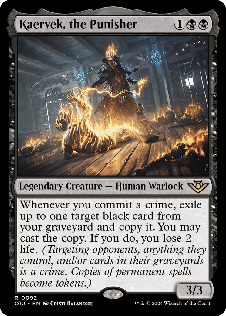 Kaervek, the Punisher (OTJ-092) (Foil)