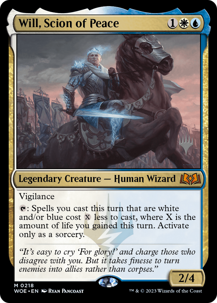 Will, Scion of Peace (PPWOE-218P) (Foil)