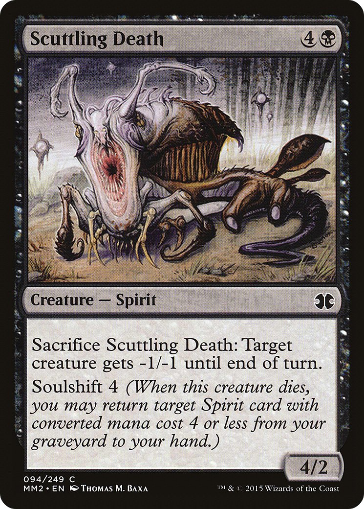 Scuttling Death (MM2-094) (Foil)
