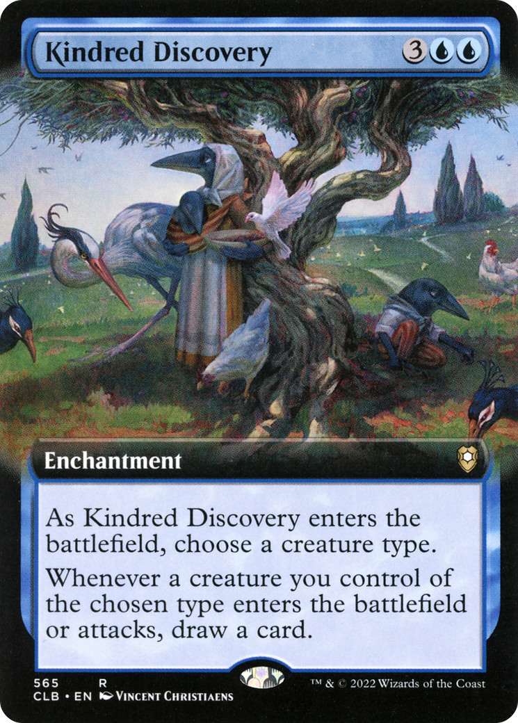 Kindred Discovery (CLB-565) (Extended Art) (Foil)