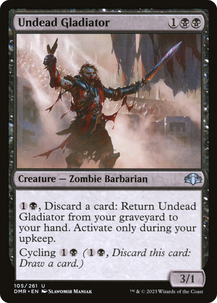 Undead Gladiator (DMR-105) (Foil)