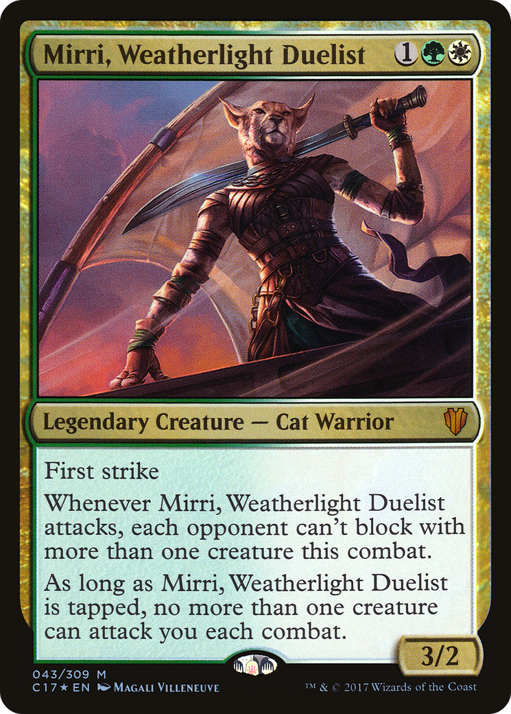 Mirri, Weatherlight Duelist (C17-043) (Foil)
