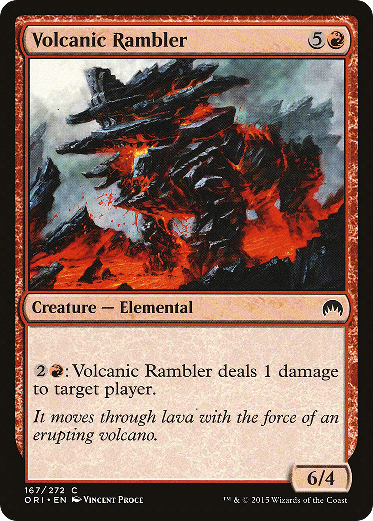 Volcanic Rambler (ORI-167) (Foil)
