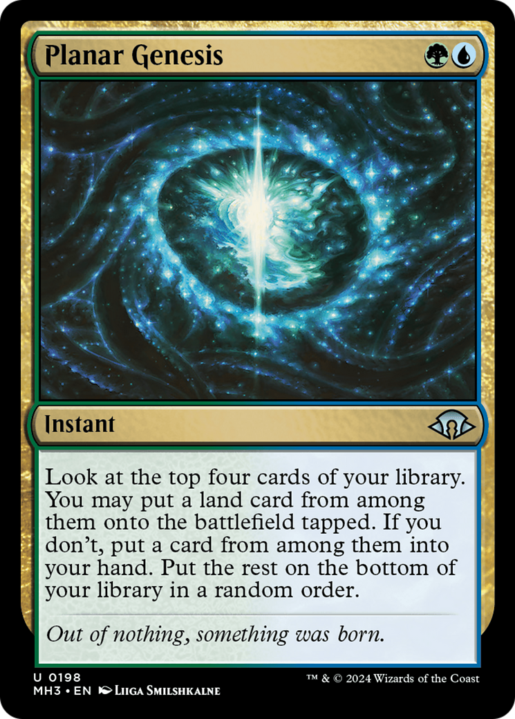 Planar Genesis (MH3-198) (Foil)