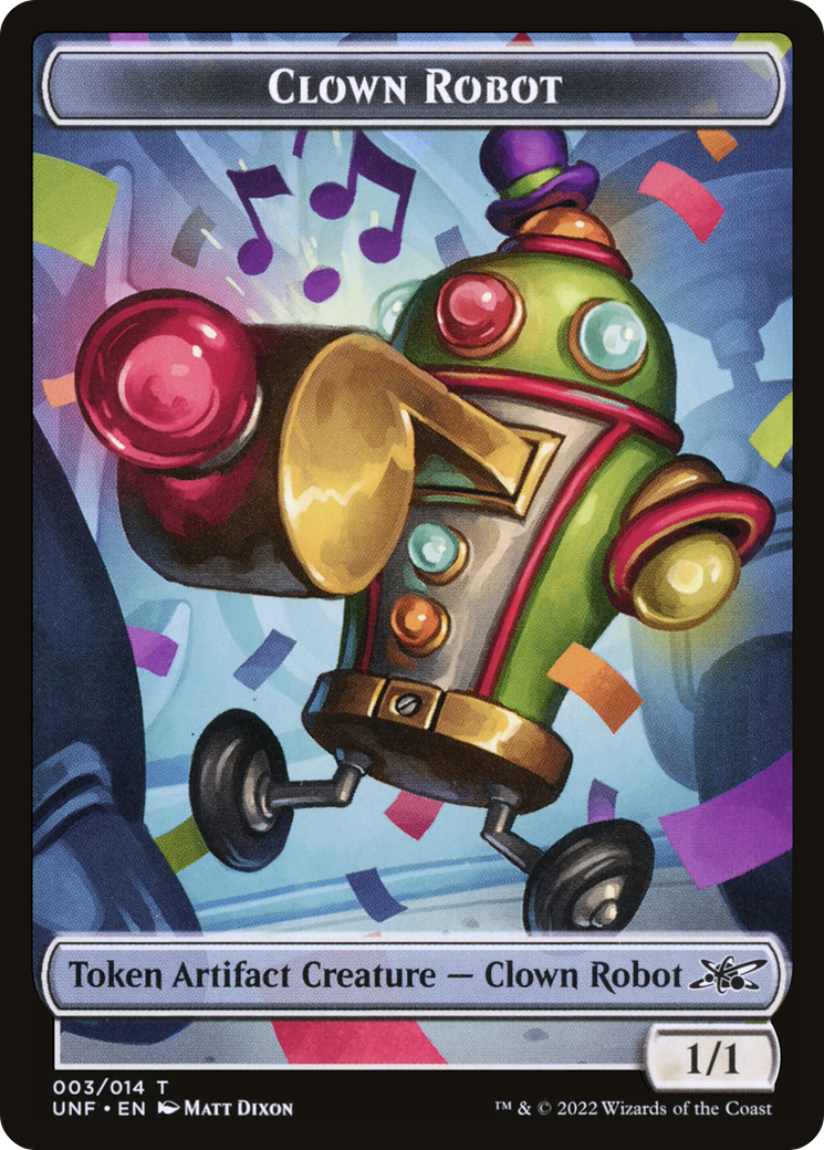 Clown Robot Token (UNF-003)