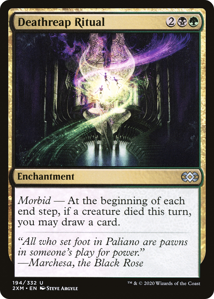 Deathreap Ritual (2XM-194) (Foil)