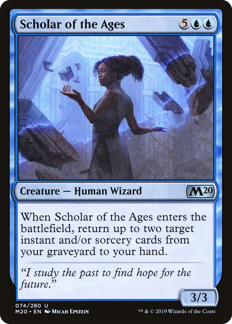 Scholar of the Ages (M20-074)