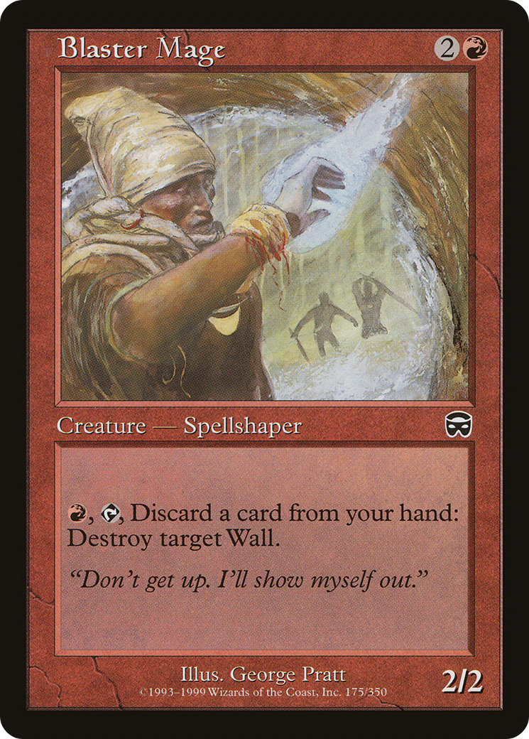 Blaster Mage (MMQ-175) (Foil)