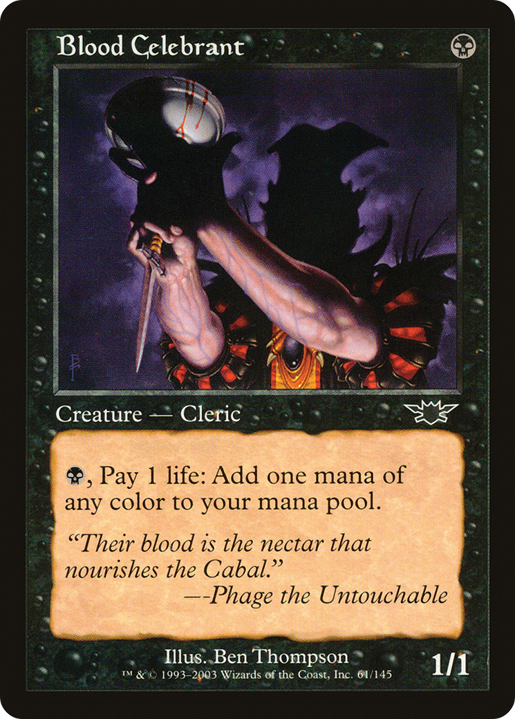 Blood Celebrant (LGN-061) (Foil)