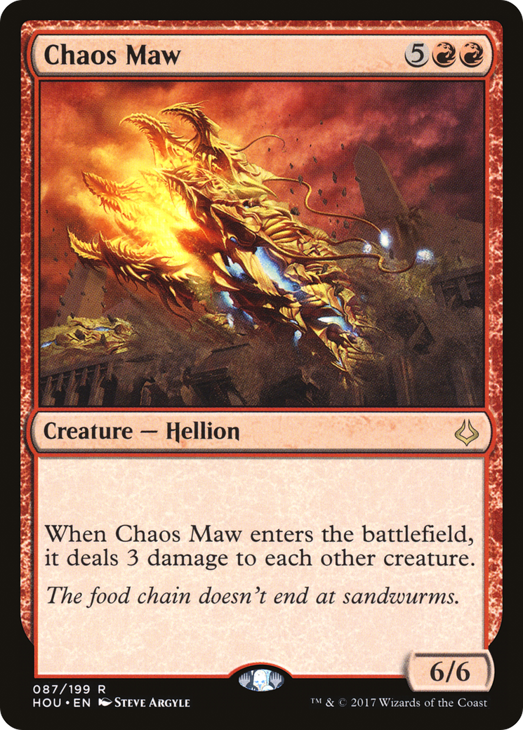 Chaos Maw (HOU-087) (Foil)