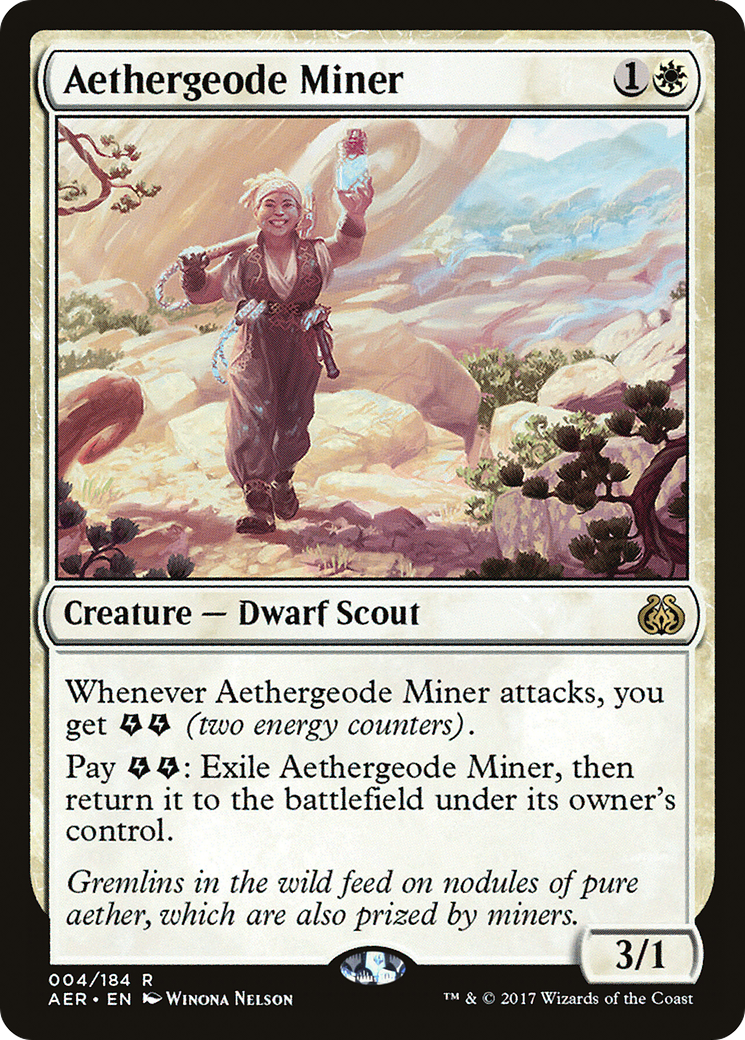 Aethergeode Miner (AER-004) (Foil)