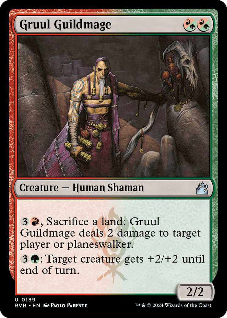 Gruul Guildmage (RVR-189) (Foil)