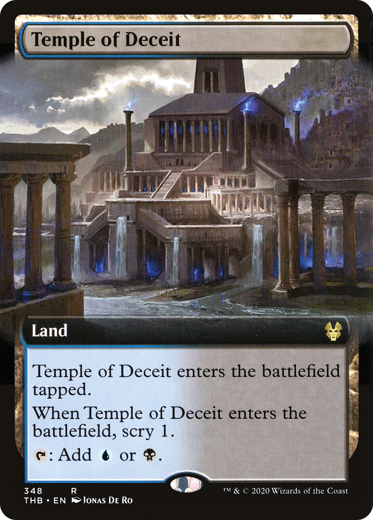 Temple of Deceit (THB-348) (Extended Art) (Foil)