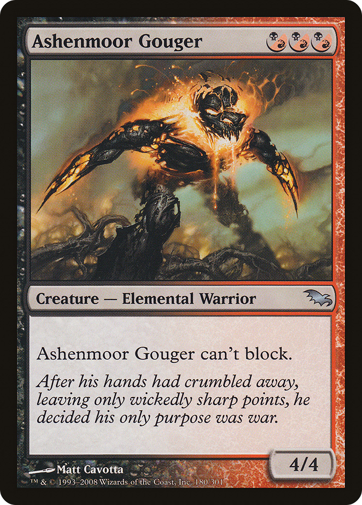 Ashenmoor Gouger (SHM-180) (Foil)