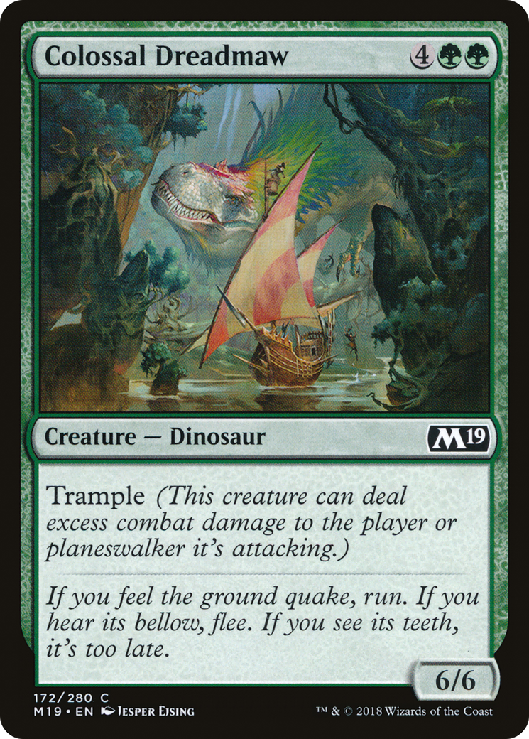 Colossal Dreadmaw (M19-172) (Foil)