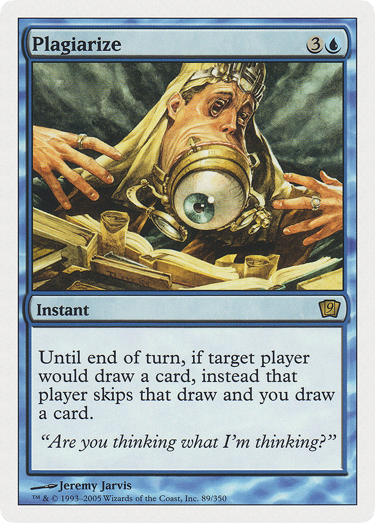 Plagiarize (9ED-089★) (Foil)