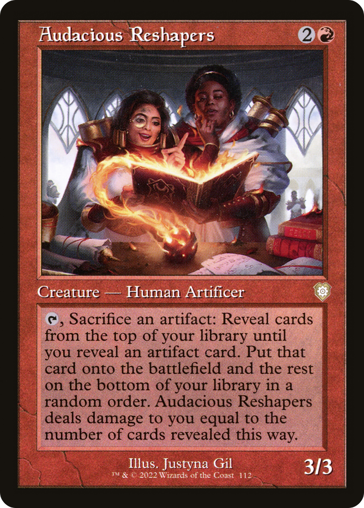 Audacious Reshapers (BRC-112)