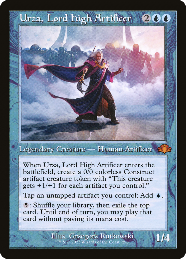 Urza, Lord High Artificer (DMR-296) (Foil)