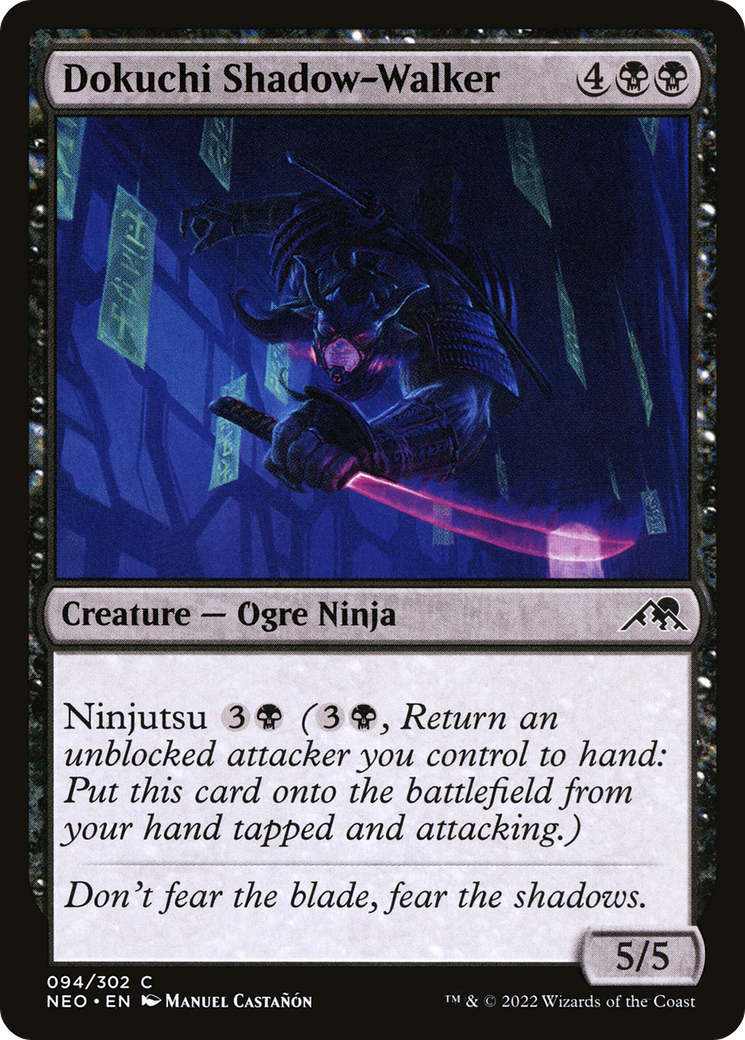 Dokuchi Shadow-Walker (NEO-094) (Foil)
