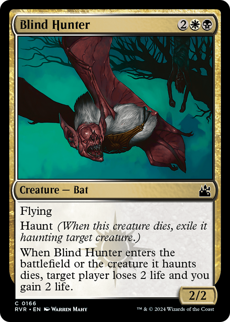 Blind Hunter (RVR-166) (Foil)
