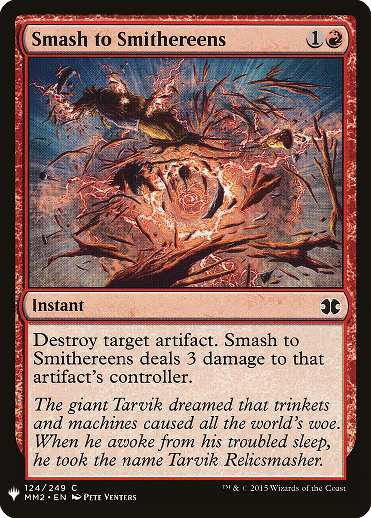 Smash to Smithereens (LIST-MM2-124)
