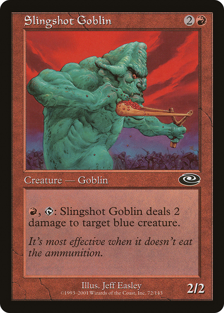 Slingshot Goblin (PLS-072) (Foil)