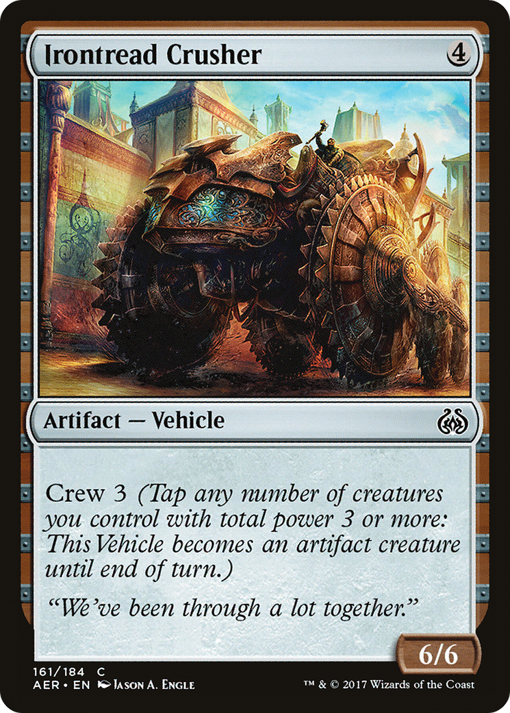 Irontread Crusher (AER-161) (Foil)