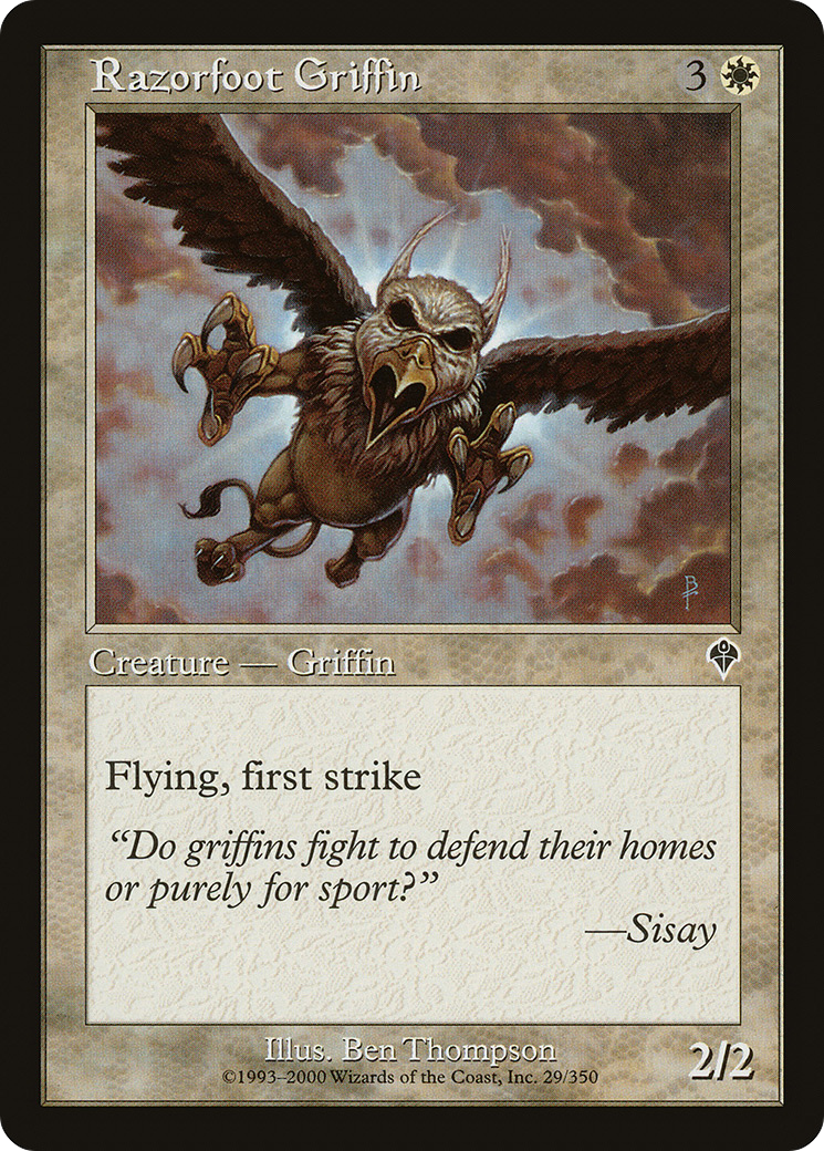 Razorfoot Griffin (INV-029) (Foil)