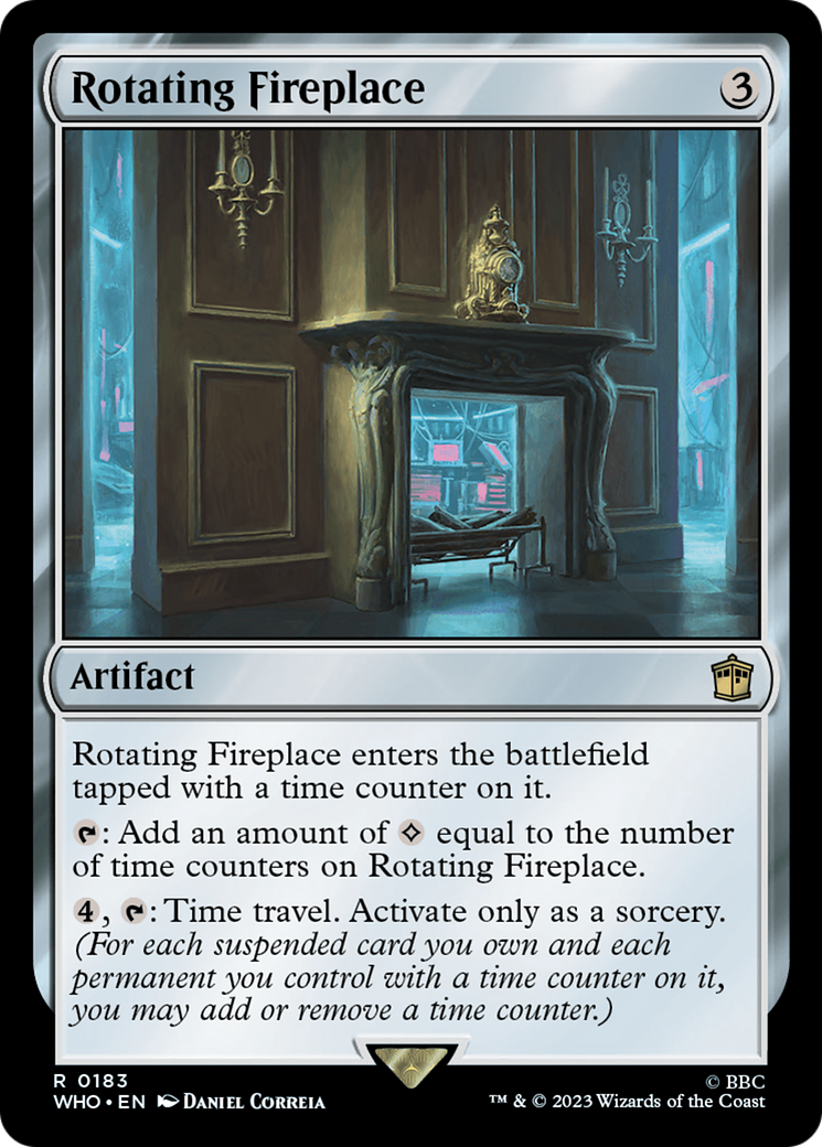 Rotating Fireplace (WHO-183)