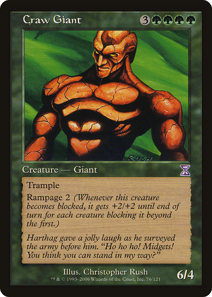 Craw Giant (TSB-076) (Foil)