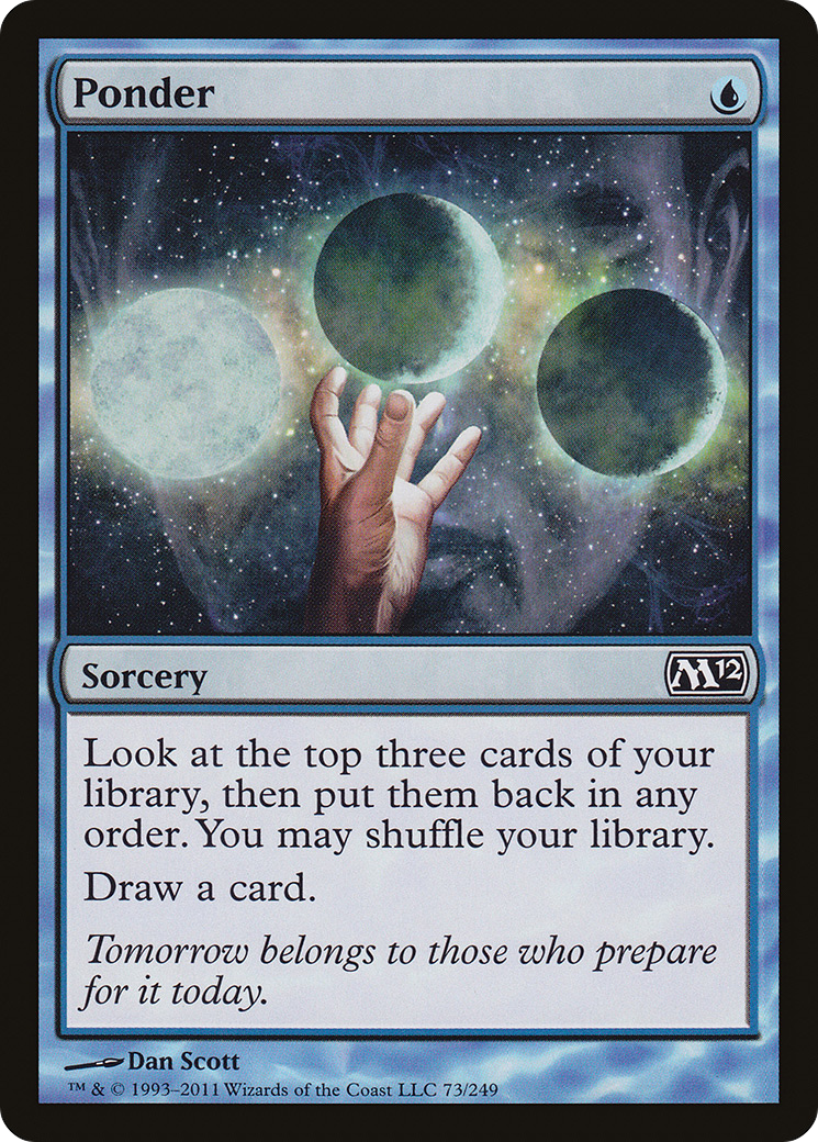 Ponder (M12-073) (Foil)