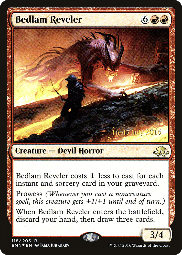 Bedlam Reveler (PRE-118S) (Foil)