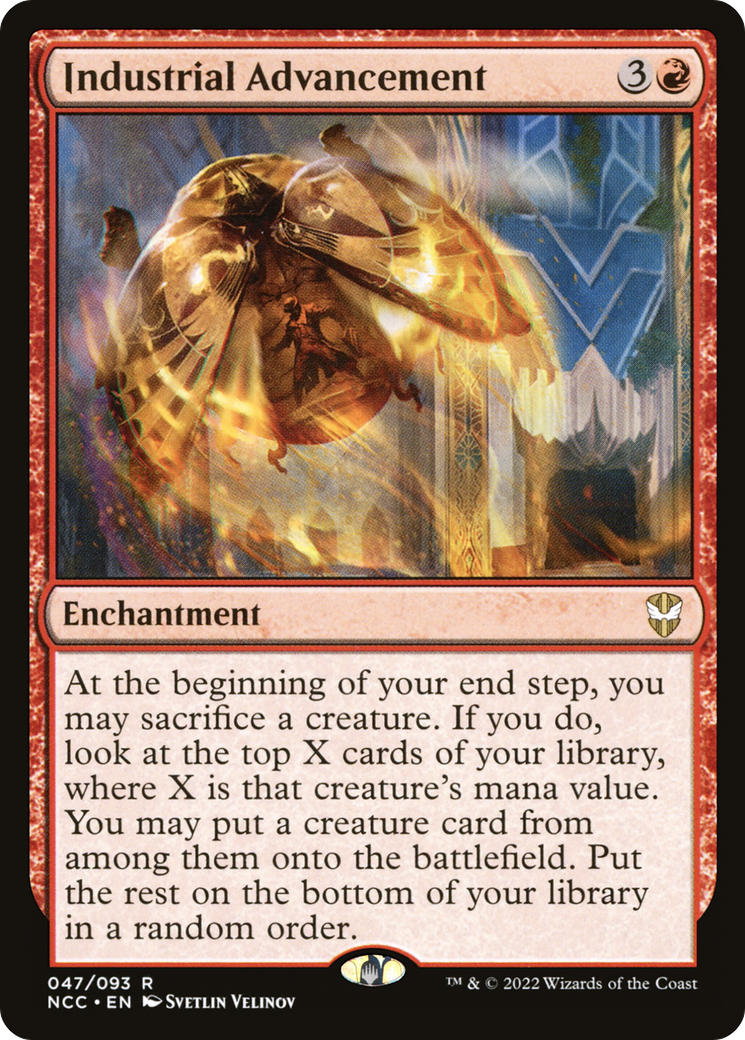 Industrial Advancement (NCC-047)