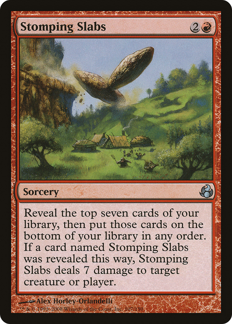 Stomping Slabs (MOR-107) (Foil)