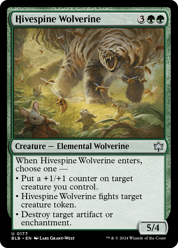Hivespine Wolverine (BLB-177)